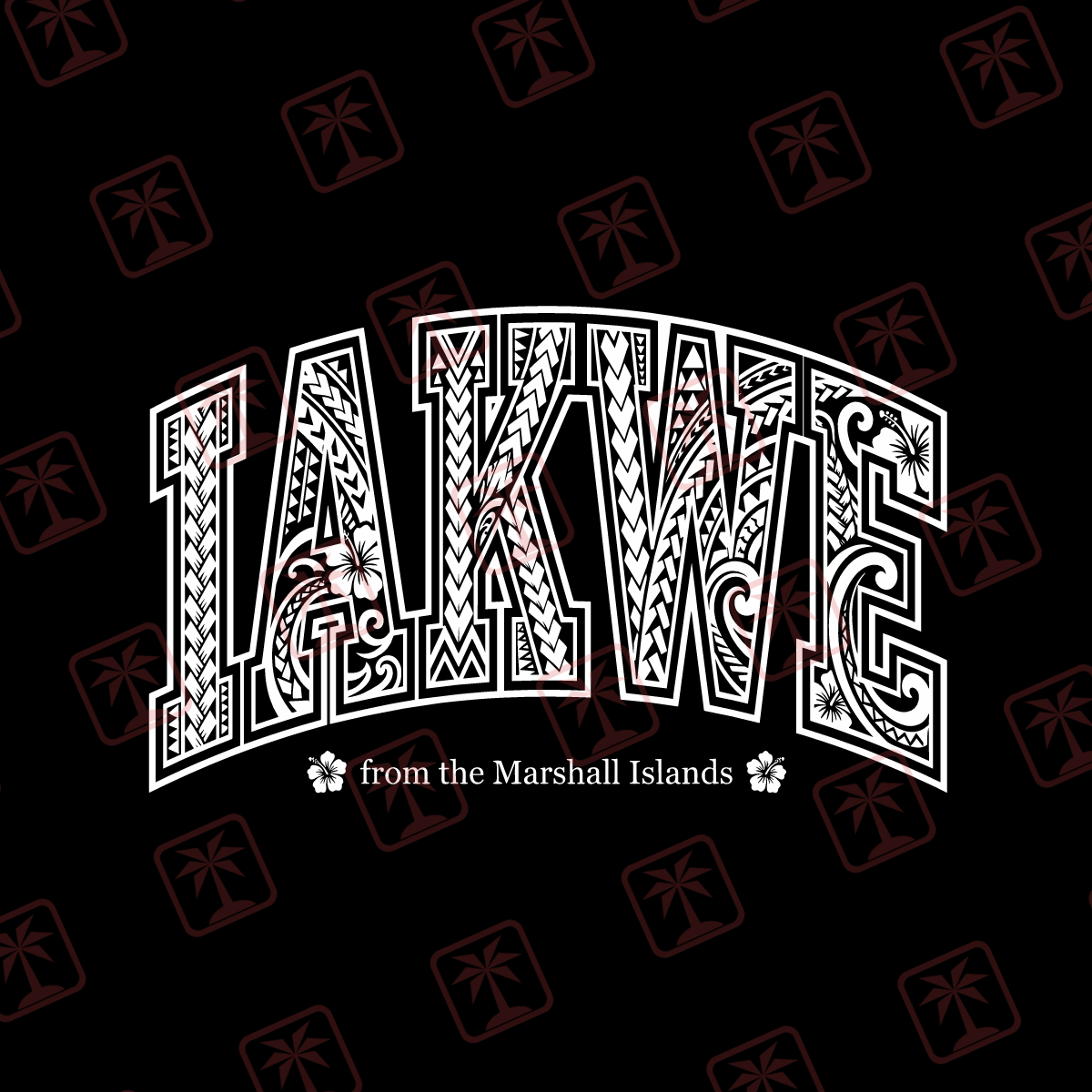 Iakwe — tribal island SVG cut file
