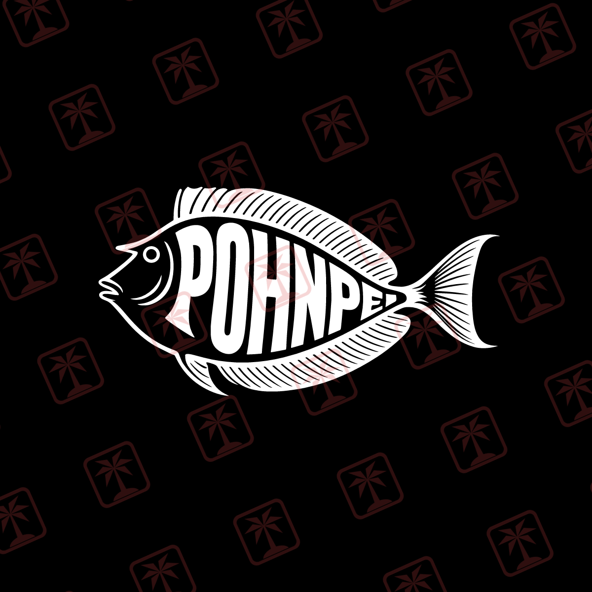 Pohnpei — tribal island SVG cut file