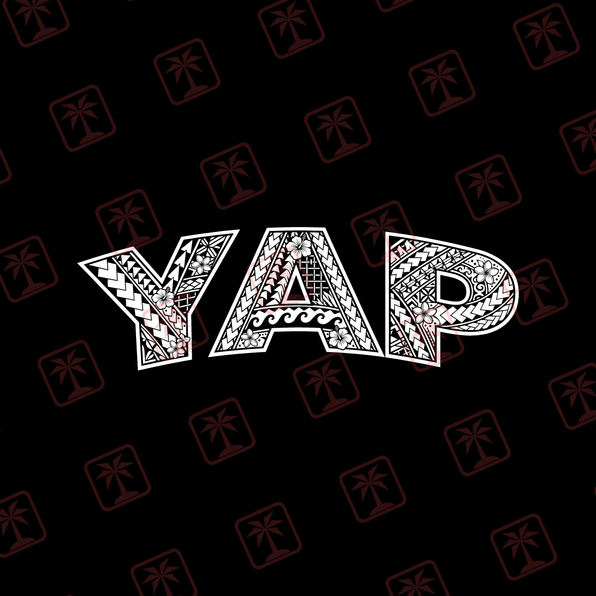Yap Islander — tribal island SVG cut file
